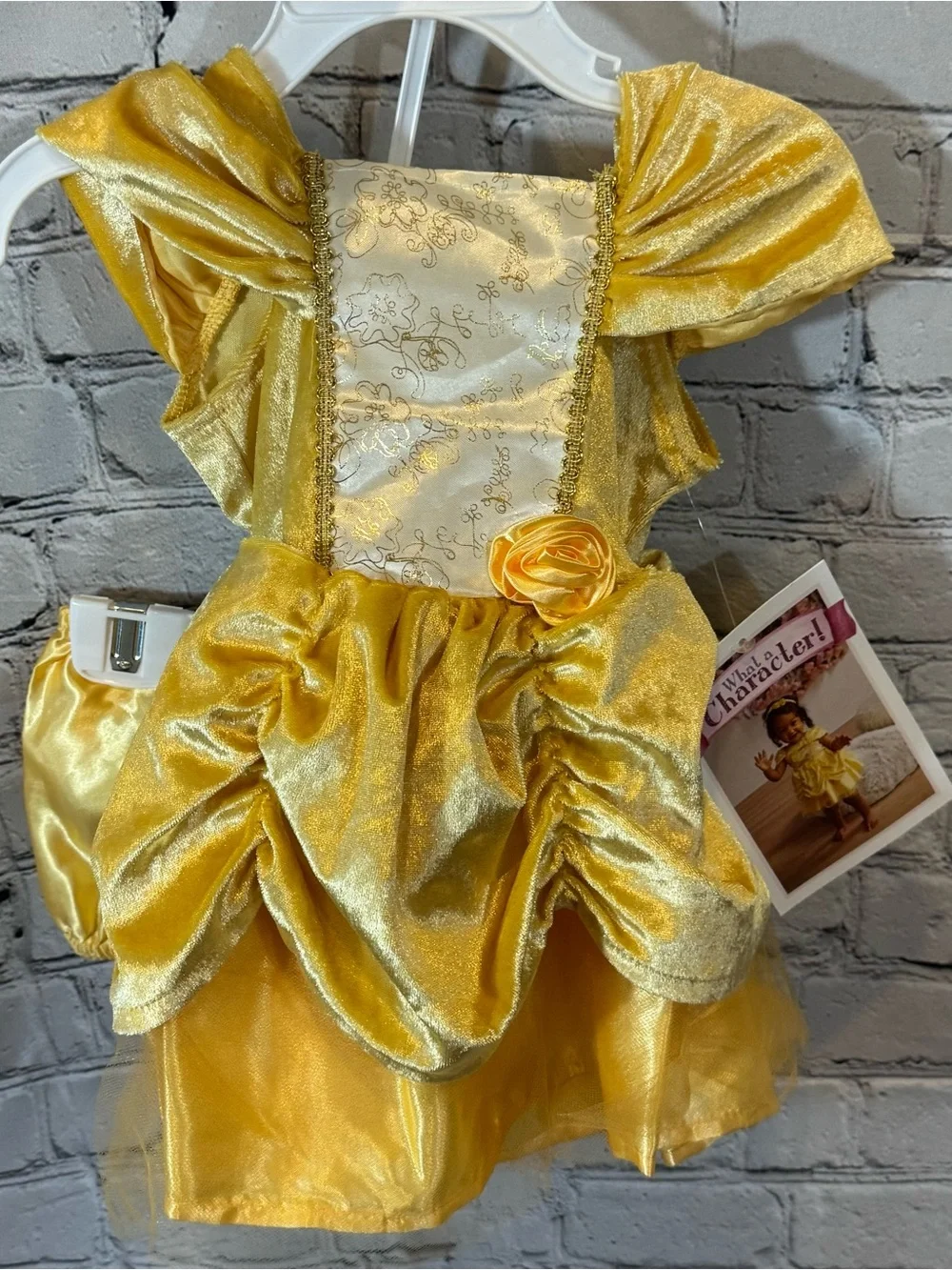 What a Character Belle Inspired Baby Halloween Costume